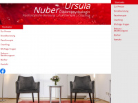 ursula-nuber.de Webseite Vorschau