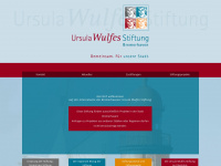 ursula-wulfes-stiftung.de Webseite Vorschau