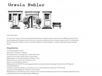 ursulahohler.ch Webseite Vorschau