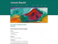 ursulastaubli.ch Webseite Vorschau