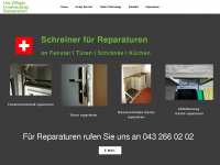 ursvilliger.ch Webseite Vorschau
