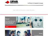 urwa.ch Webseite Vorschau