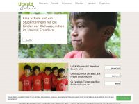 urwaldschule.ch Webseite Vorschau