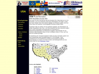 usa-reise-info.de Webseite Vorschau