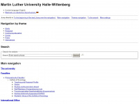soziologie.uni-halle.de Webseite Vorschau