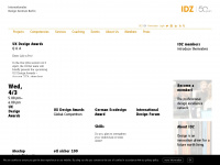 idz.de Webseite Vorschau