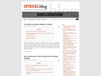 spiegelblog.net Webseite Vorschau