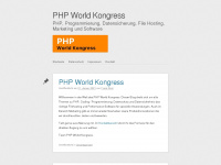 phpworld-kongress.de Webseite Vorschau
