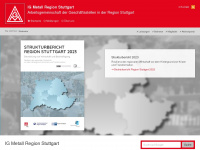 region-stuttgart.igm.de Webseite Vorschau