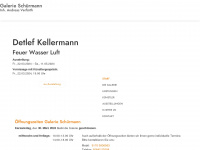 galerie-schuermann.de Webseite Vorschau