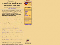 womeninworldhistory.com Webseite Vorschau