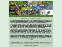 naturfotos-dieter-bark.de Webseite Vorschau