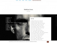 matthiaskress.com Webseite Vorschau