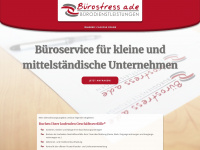 buerostress-a.de Webseite Vorschau