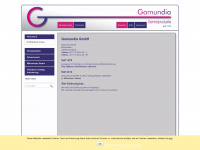 gamundia.de Webseite Vorschau