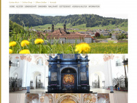 kloster-einsiedeln.ch Webseite Vorschau