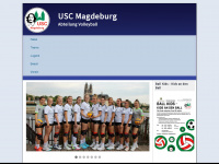 usc-volleyball.de Webseite Vorschau