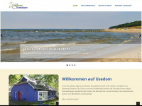 usedomer-strandhaus.de Webseite Vorschau