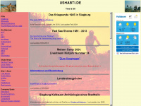 ushabti.de Webseite Vorschau