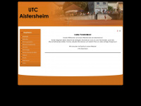 utc-aistersheim.at Webseite Vorschau