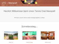 utc-mariazell.at Webseite Vorschau