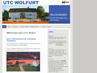 utc-wolfurt.at Webseite Vorschau