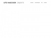 ute-haecker.de Webseite Vorschau