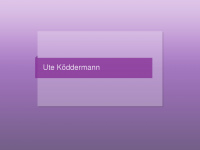 ute-koeddermann.de Webseite Vorschau