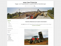 uwe-probst.de Webseite Vorschau