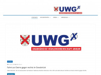 uwg-ankum.de Webseite Vorschau