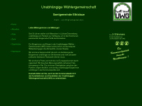 uwg-elbtalaue.de Webseite Vorschau