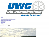 uwg-osnabrueck.de Webseite Vorschau