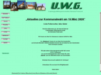 uwg-pullenreuth.de Webseite Vorschau