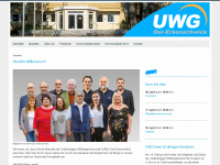 uwg-oe.de Webseite Vorschau