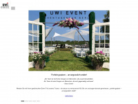 uwi-event.de Webseite Vorschau