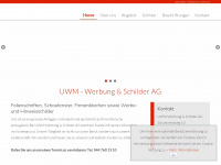 uwm.ch Webseite Vorschau