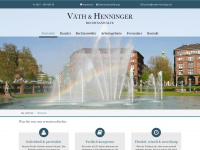 vaeth-henninger.de Webseite Vorschau