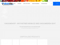 vakuumshop.ch Webseite Vorschau