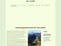val-tuors.ch Webseite Vorschau