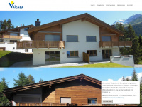valcasa.ch Webseite Vorschau