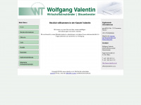 valentin.co.at Webseite Vorschau