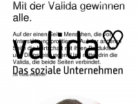 valida.ch Webseite Vorschau