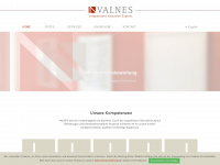 valnes.de Webseite Vorschau