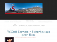 valstaff.ch Webseite Vorschau