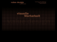 value-design.ch Webseite Vorschau