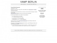 vamp-berlin.de Webseite Vorschau