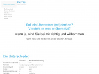 van-pernis.ch Webseite Vorschau