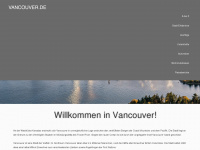 vancouver.de Webseite Vorschau