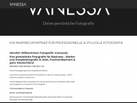 vanessa-z.de Webseite Vorschau