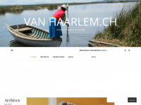 vanhaarlem.ch Webseite Vorschau